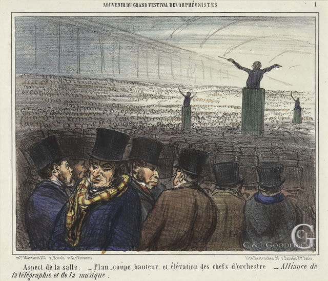 Daumier, Aspect de le la Salle