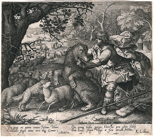 Serwouters, David Fighting the Bear Serwouters, David Fighting the Bear
