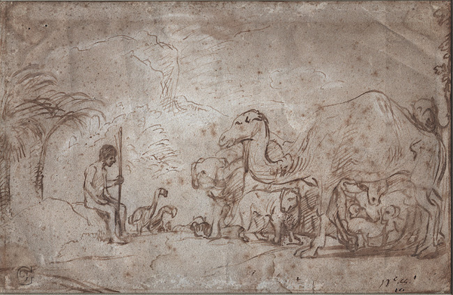 Circle of Rembrandt, Adam Naming the Animals Circle of Rembrandt, Adam Naming the Animals