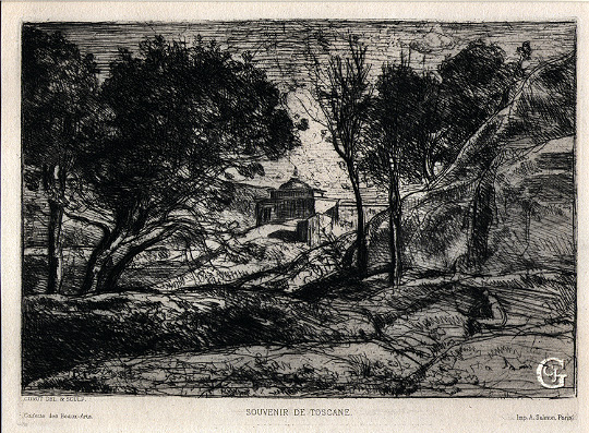 Corot, Souvenir de Toscane Corot, Souvenir de Toscane