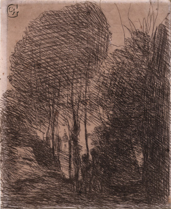 Corot, Souvenir de la Villa