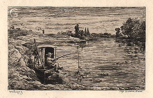 Daubigny, Le Mousse à la Pêche