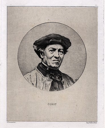 Grenaud, Portrait of Corot
