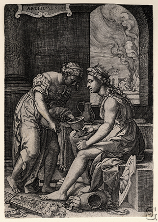 Pencz: Artemisia Preparing to Drink Pencz: Artemisia Preparing to Drink