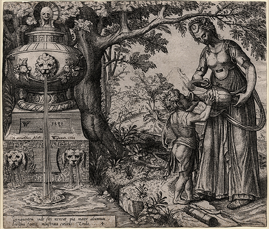 Thibaud: Hagar Gives Ishmael a Jug Thibaud: Hagar Gives Ishmael a Jug