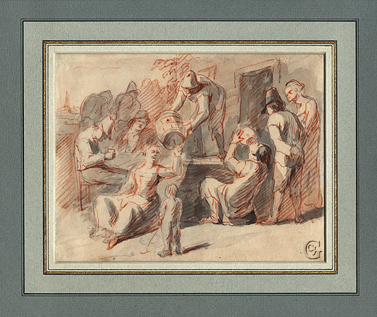 Heemskerck, Peasants Drinking Heemskerck, Peasants Drinking