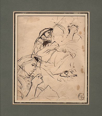 Dehodencq, Three Sketches Dehodencq, Three Sketches