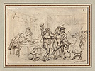 Dansaert , Brawl in a Tavern