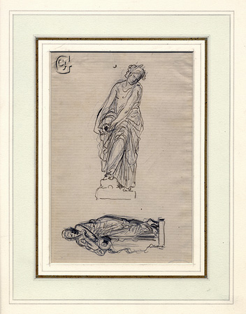 Chapu, Studies for ''Une Source''