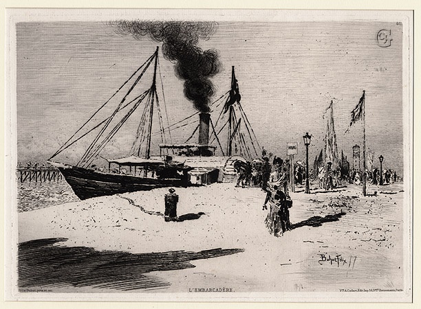 L'Embarcadère à Trouville L'Embarcadère à Trouville