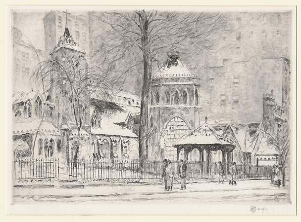 Hassam, The Little Church Hassam, The Little Church