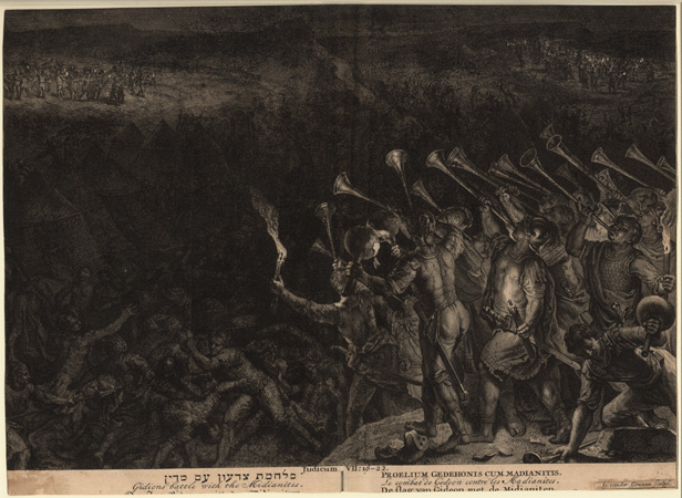 van der Gouwen, Gideon's Battle with the Midianites van der Gouwen, Gideon's Battle with the Midianites