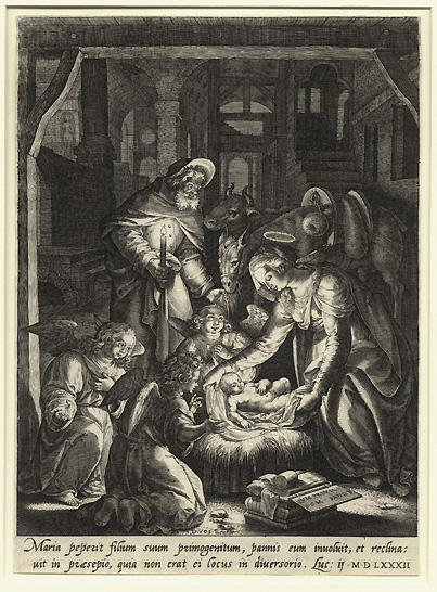 Sadeler, The Nativity