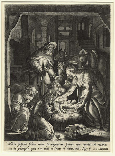 Sadeler, The Nativity Sadeler, The Nativity