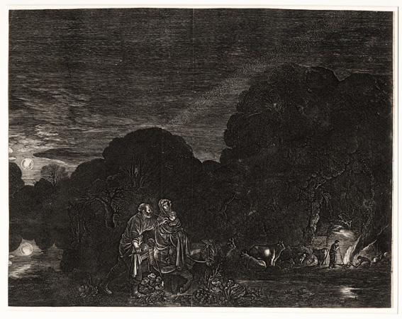 Goudt, The Flight into Egypt