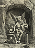 Sadeler , Lamentation of Three Angels (Corpus Christi)