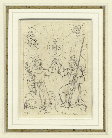 Novelli, Saint Francis and Saint Dominic in the Clouds Novelli, Saint Francis and Saint Dominic in the Clouds
