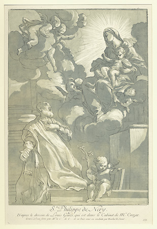 Lesueur & de Caylus, The Virgin and Child Appearing Lesueur & de Caylus, The Virgin and Child Appearing