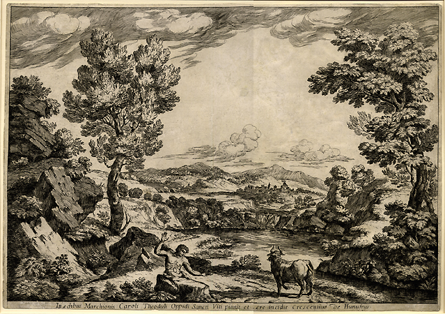 d'Onofri, Landscape with Battus d'Onofri, Landscape with Battus