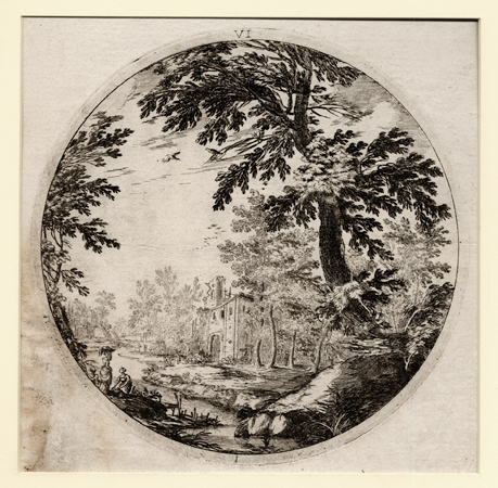 Monti, Landscape with a River Monti, Landscape with a River