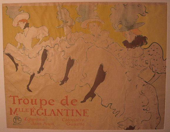 Toulouse-Lautrec , La Troupe de Mademoiselle Eglantine Toulouse-Lautrec , La Troupe de Mademoiselle Eglantine