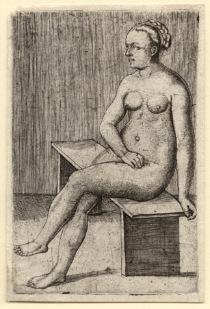 Brosamer, Nude Woman in Profile Brosamer, Nude Woman in Profile