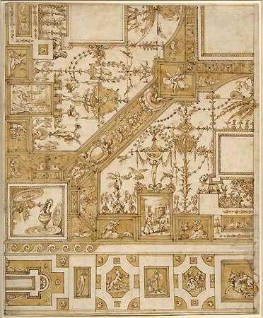 Zucchi, Design for an Ornate Ceiling Zucchi, Design for an Ornate Ceiling