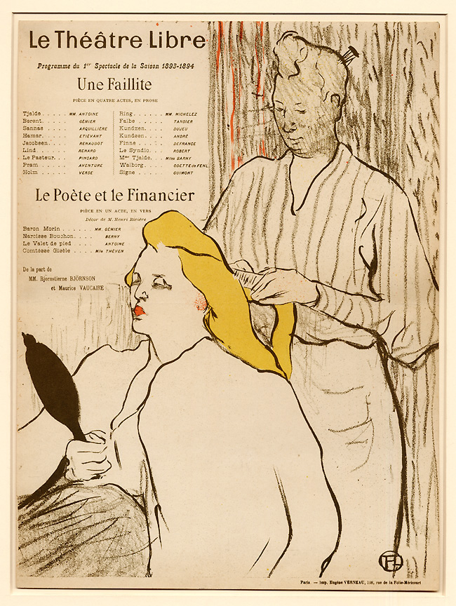 Toulouse-Lautrec: Le Coiffeur 