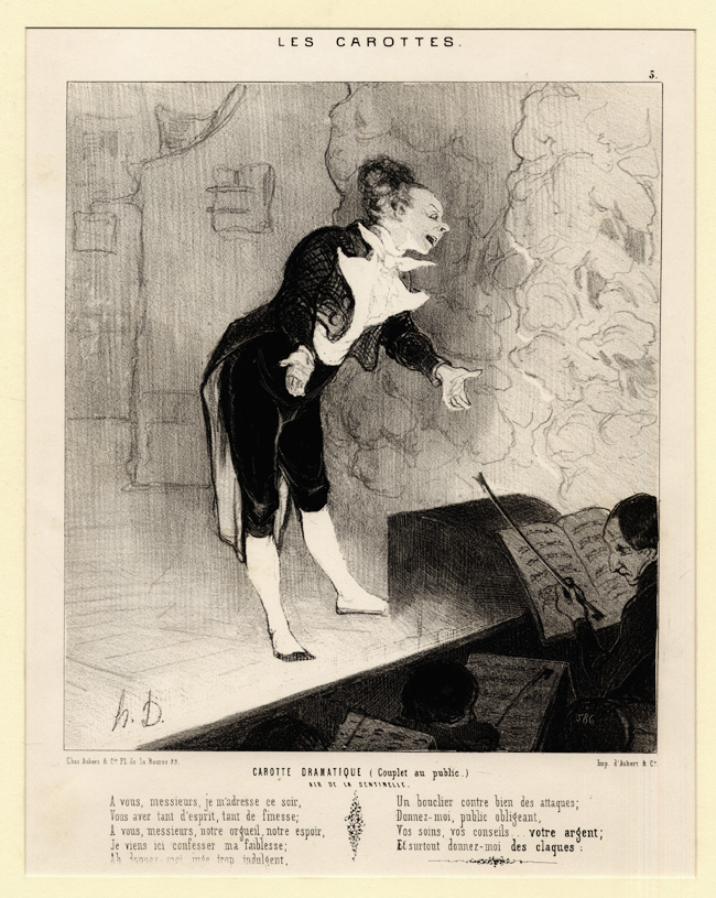 Daumier: Carotte Dramatique
