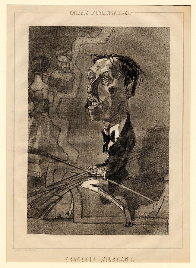 Rops: Caricature Portrait