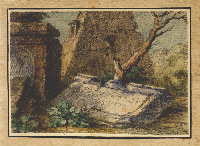 att. to Panfili, Design for the Title Page att. to Panfili, Design for the Title Page