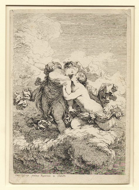 Fragonard, Deux Femmes sur un Nuage Fragonard, Deux Femmes sur un Nuage