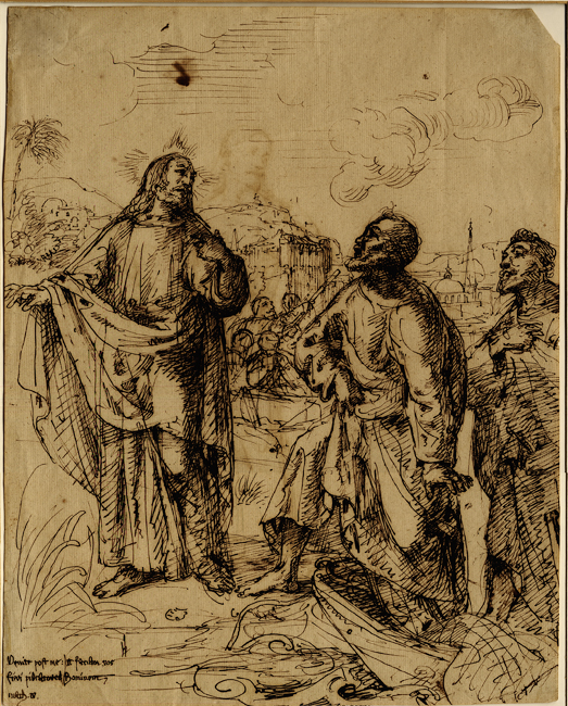 att. to Füger, Christ Calling Simon att. to Füger, Christ Calling Simon