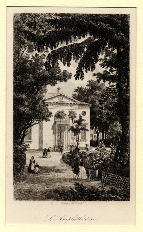 Daubigny, L’Amphithéatre du Jardin des Plantes