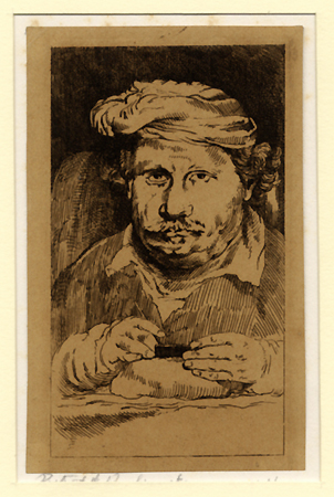 Jacque, Rembrandt, Etching Jacque, Rembrandt, Etching