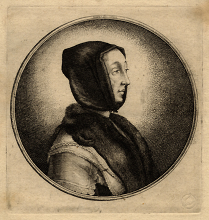 Hollar, Woman with Headdress 