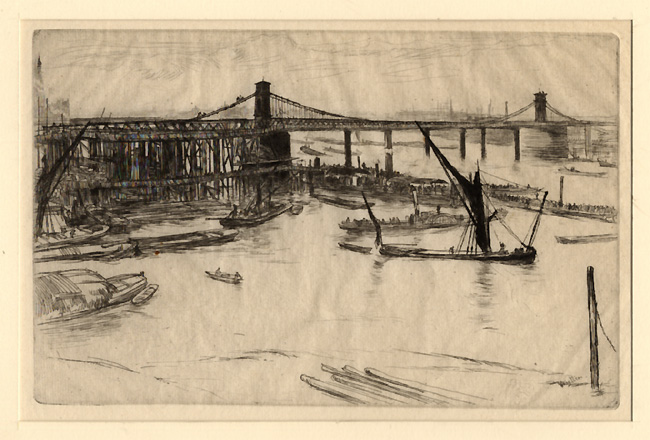 Whistler, Old Hungerford Bridge