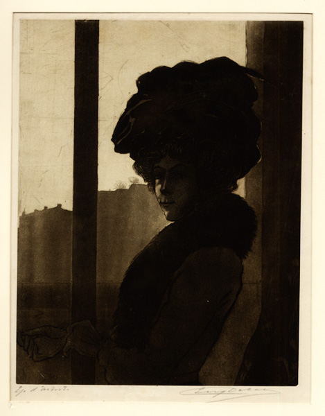 Delâtre, Silhouette de Femme