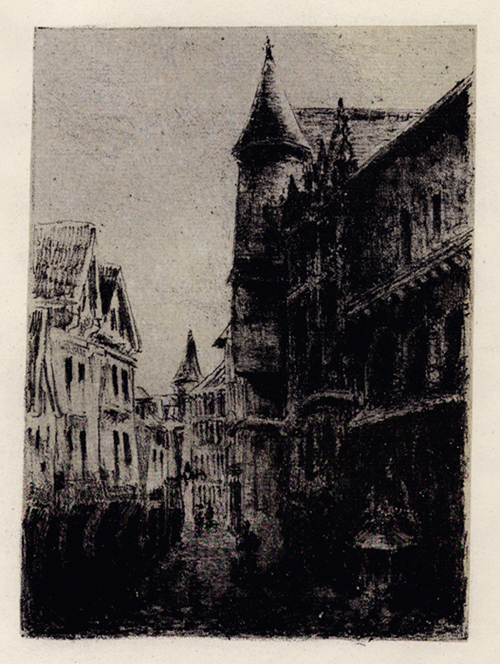 Pissarro, Rue Saint-Romaine 