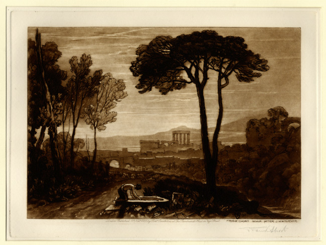 after Turner, In the Campagna