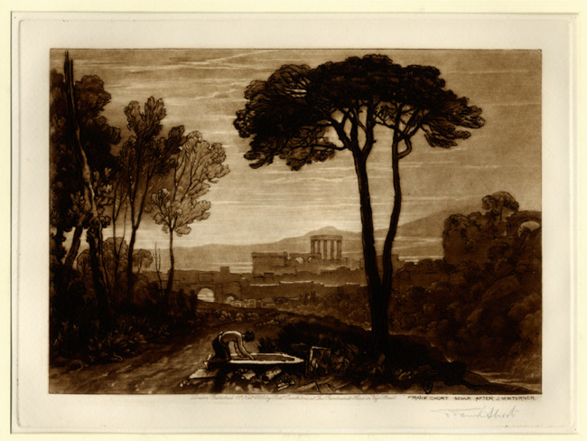 after Turner, In the Campagna after Turner, In the Campagna