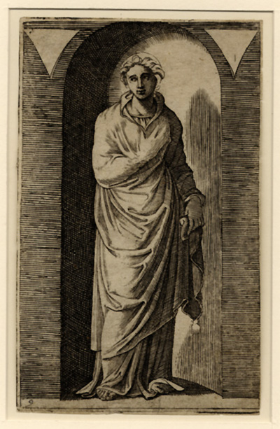 after Raphael, A Muse after Raphael, A Muse