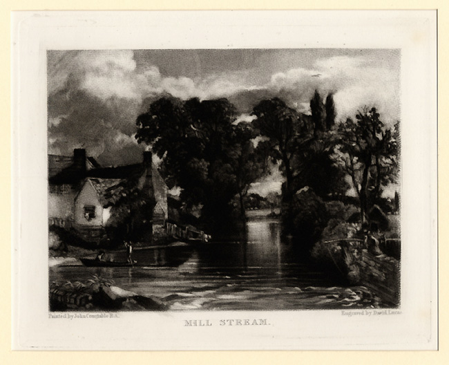 after Constable, Mill Stream after Constable, Mill Stream