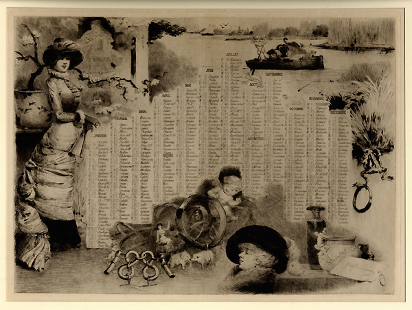 Somm, Calendar for the Year 1881 Somm, Calendar for the Year 1881