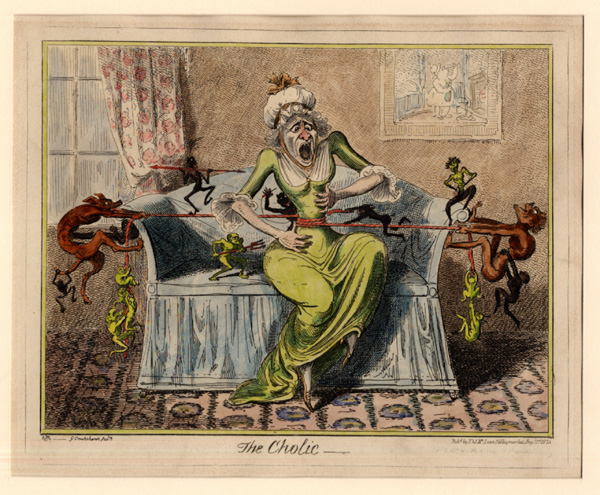 Cruikshank, The Cholic Cruikshank, The Cholic