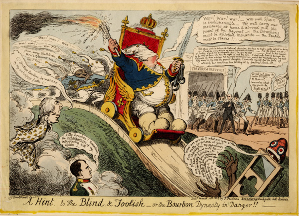 Cruikshank, Hint to the Blind