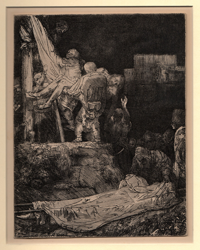 Rembrandt, The Descent Rembrandt, The Descent