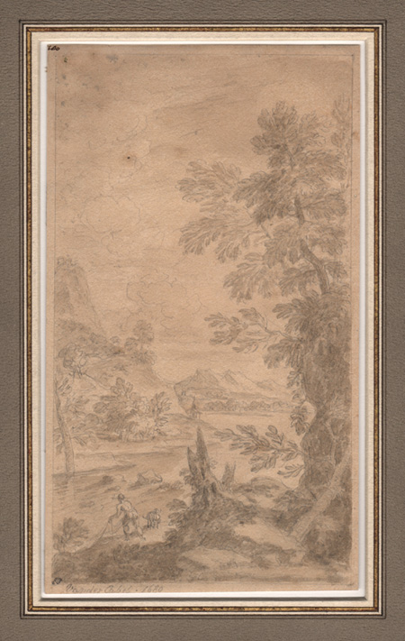 van der Cabel, River Landscape van der Cabel, River Landscape