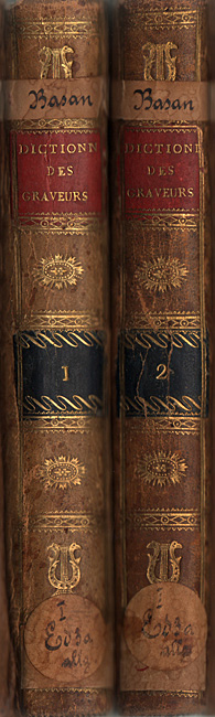Basan, Dictionnaire des Graveurs Basan, Dictionnaire des Graveurs