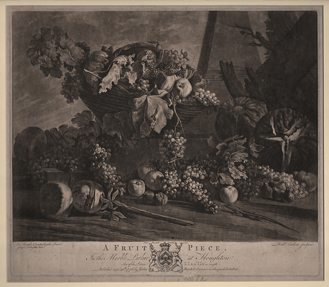 Earlom, A Fruit Piece Earlom, A Fruit Piece